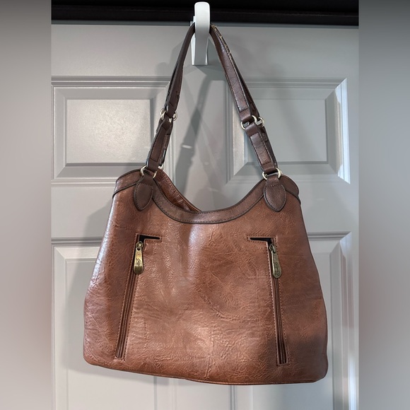 Justin’s women’s western concealed carry leather purse - Picture 4 of 14